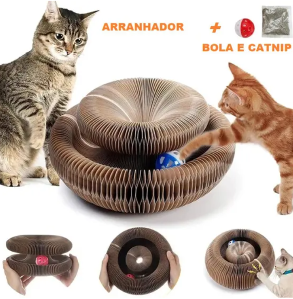 Arranhador Interativo com Bolinha - Imagem 6