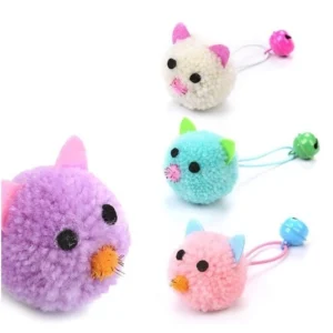 Pelúcia Camundongo Para Gatos com Guizo