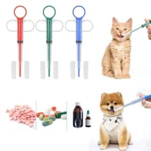 Seringa de Medicamento para Gatos e Cachorros – Aplicador Prático